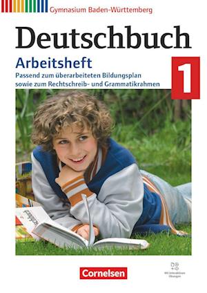 Deutschbuch Gymnasium Band 1: 5. Schuljahr. Baden-Württemberg - Bildungsplan 2016 - Arbeitsheft mit interaktiven Übungen online