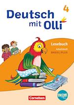 Deutsch mit Olli Lesen 2-4 4. Schuljahr. Arbeitsheft Leicht / Basis