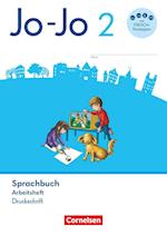 Jo-Jo Sprachbuch 2. Schuljahr. Arbeitsheft in Druckschrift