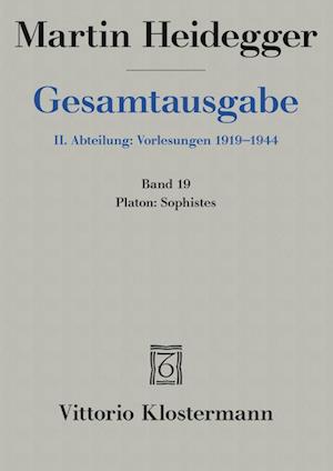 Gesamtausgabe. 4 Abteilungen / Platon: Sophistes