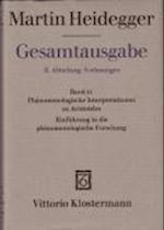 Gesamtausgabe Abt. 2 Vorlesungen Bd. 61. Phänomenologische Interpretationen zu Aristoteles