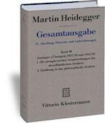 Martin Heidegger, Gesamtausgabe. IV. Abteilung