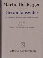 Gesamtausgabe. 4 Abteilungen / Seminare. Platon - Aristoteles - Augustinus