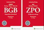 Bundle BGB Kommentar 19. Auflage und ZPO Kommentar 16. Auflage