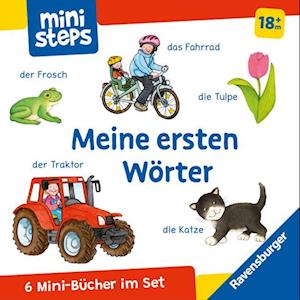 ministeps: Mein erster Bücher-Würfel: Meine ersten Wörter (Bücher-Set)