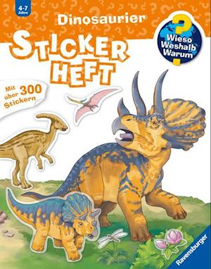 Dinosaurier Stickerheft