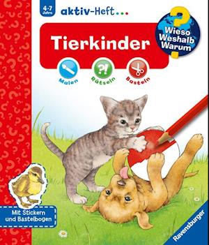 Wieso? Weshalb? Warum? aktiv-Heft: Tierkinder