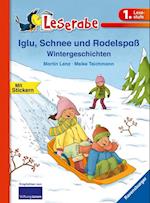 Leserabe - 1. Lesestufe: Ein Pony will hoch hinaus: Iglu, Schnee und Rodelspaß. Wintergeschichten