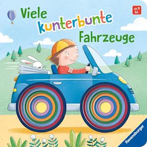 Viele kunterbunte Fahrzeuge