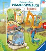 Mein großes Puzzle-Spielbuch: Baustelle