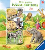Mein großes Puzzle-Spielbuch Zoo