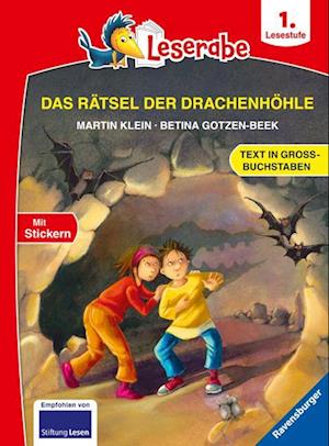 Das Rätsel der Drachenhöhle - Leserabe ab 1. Klasse - Erstlesebuch für Kinder ab 6 Jahren (in Großbuchstaben)