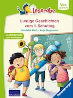 Geschichten vom ersten Schultag - lesen lernen mit dem Leserabe - Erstlesebuch - Kinderbuch ab 5 Jahren - erstes Lesen - (Leserabe Vorlesestufe)