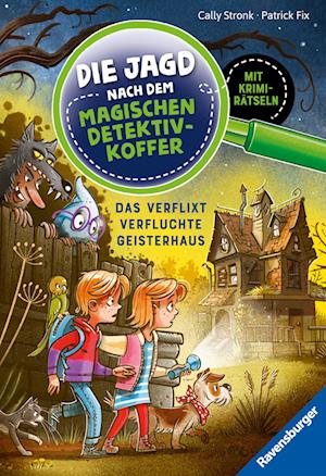 Die Jagd nach dem magischen Detektivkoffer 7: Das verflixt verfluchte Geisterhaus. Erstlesebuch ab 7 Jahren für Jungen und Mädchen - Halloween Buch - Lesenlernen mit Krimirätseln