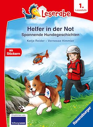 Helfer in der Not - Spannende Hundegeschichten - lesen lernen mit dem Leseraben - Erstlesebuch - Kinderbuch ab 6 Jahren - Lesenlernen 1. Klasse Jungen und Mädchen (Leserabe 1. Klasse)