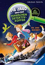 Die Jagd nach dem magischen Detektivkoffer 1: Die Jagd beginnt! Erstlesebuch ab 7 Jahren für Jungen und Mädchen - Lesenlernen mit Krimirätseln
