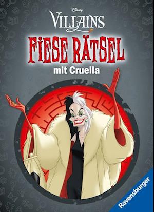 Ravensburger Disney Villains: Fiese Rätsel mit Cruella - Knifflige Rätsel für kluge Köpfe ab 9 Jahren