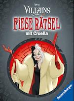 Ravensburger Disney Villains: Fiese Rätsel mit Cruella - Knifflige Rätsel für kluge Köpfe ab 9 Jahren