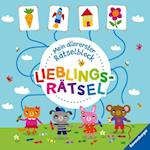 Ravensburger Mein allererster Rätselblock - Lieblingsrätsel - Rätselblock für Kinder ab 3 Jahren