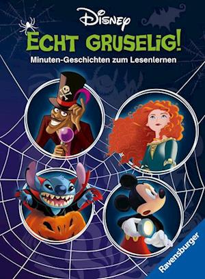 Disney: Gruselige Minuten-Geschichten zum Lesenlernen - Erstlesebuch ab 7 Jahren - 2. Klasse