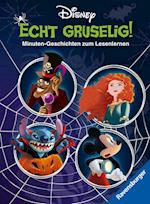 Disney: Gruselige Minuten-Geschichten zum Lesenlernen - Erstlesebuch ab 7 Jahren - 2. Klasse