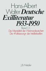 Deutsche Exilliteratur 1933–1950