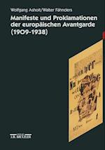 Manifeste und Proklamationen der europäischen Avantgarde (1909-1938)