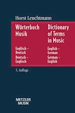 Wörterbuch Musik
