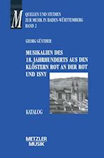 Musikalien des 18. Jahrhunderts aus den Klöstern Rot an der Rot und Isny