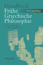 Handbuch Frühe Griechische Philosophie