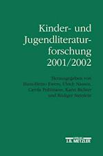Kinder- und Jugendliteraturforschung 2001/2002