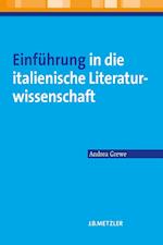 Einführung in die italienische Literaturwissenschaft