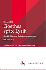 Goethes späte Lyrik