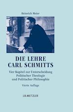 Die Lehre Carl Schmitts