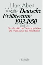 Deutsche Exilliteratur 1933–1950