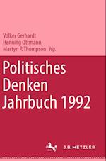 Politisches Denken. Jahrbuch 1992