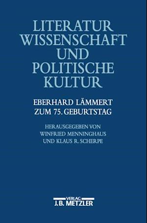 Literaturwissenschaft und politische Kultur