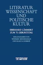 Literaturwissenschaft und politische Kultur