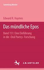 Das mündliche Epos