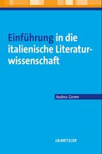 Einführung in die italienische Literaturwissenschaft