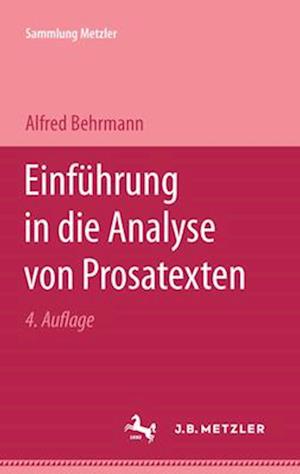 Einfuhrung in die Analyse von Prosatexten