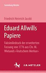 Eduard Allwills Papiere