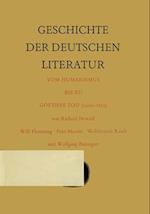 Geschichte der deutschen Literatur vom Humanismus bis zu Goethes Tod (1490–1832)