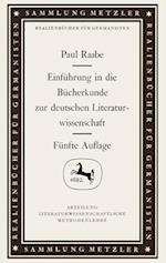 Einfuhrung in die Bucherkunde zur deutschen Literaturwissenschaft