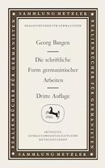 Die schriftliche Form germanistischer Arbeiten