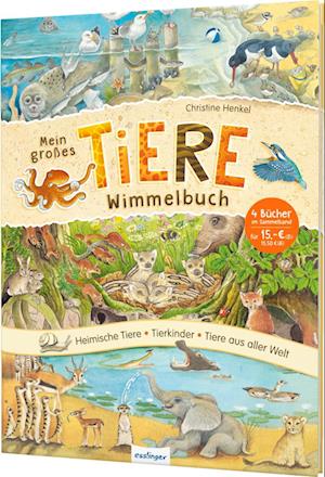 Mein großes Tiere-Wimmelbuch