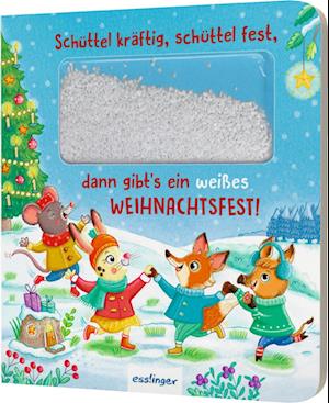 Schüttel-Pappe: Schüttel kräftig, schüttel fest, dann gibt's ein weißes Weihnachtsfest!