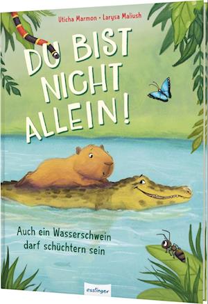 Du bist nicht allein! Auch ein Wasserschwein darf schüchtern sein