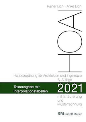 HOAI 2021 - Textausgabe mit Interpolationstabellen