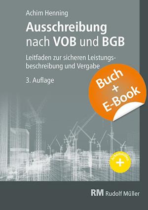 Ausschreibung nach VOB und BGB - mit E-Book (PDF)